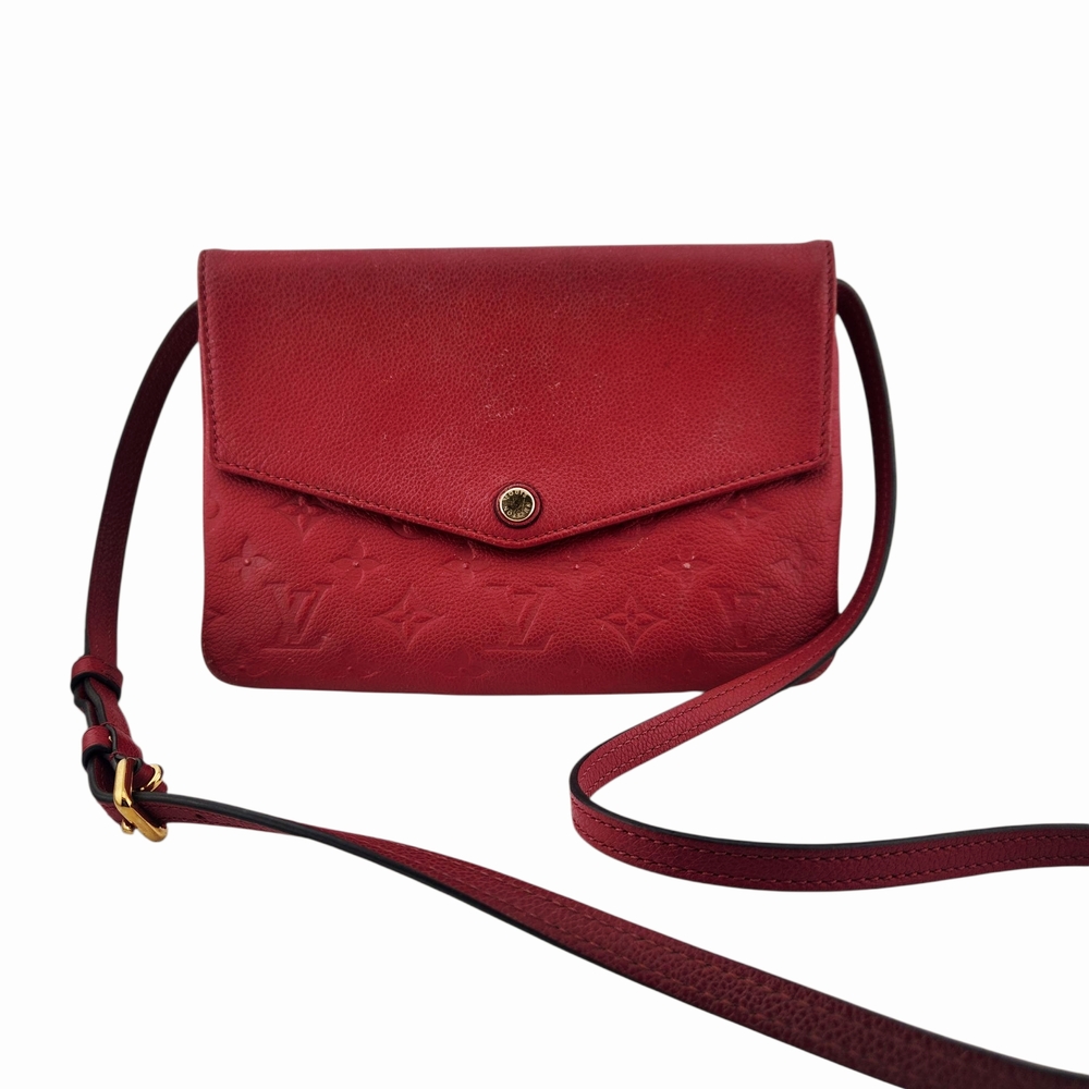 Louis Vuitton Red Envelope Crossbody Bag
